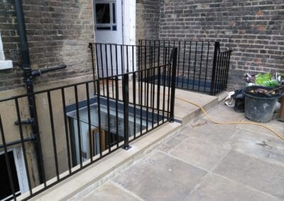 Restoration and Relocation of Balustrade, Islington, London N1