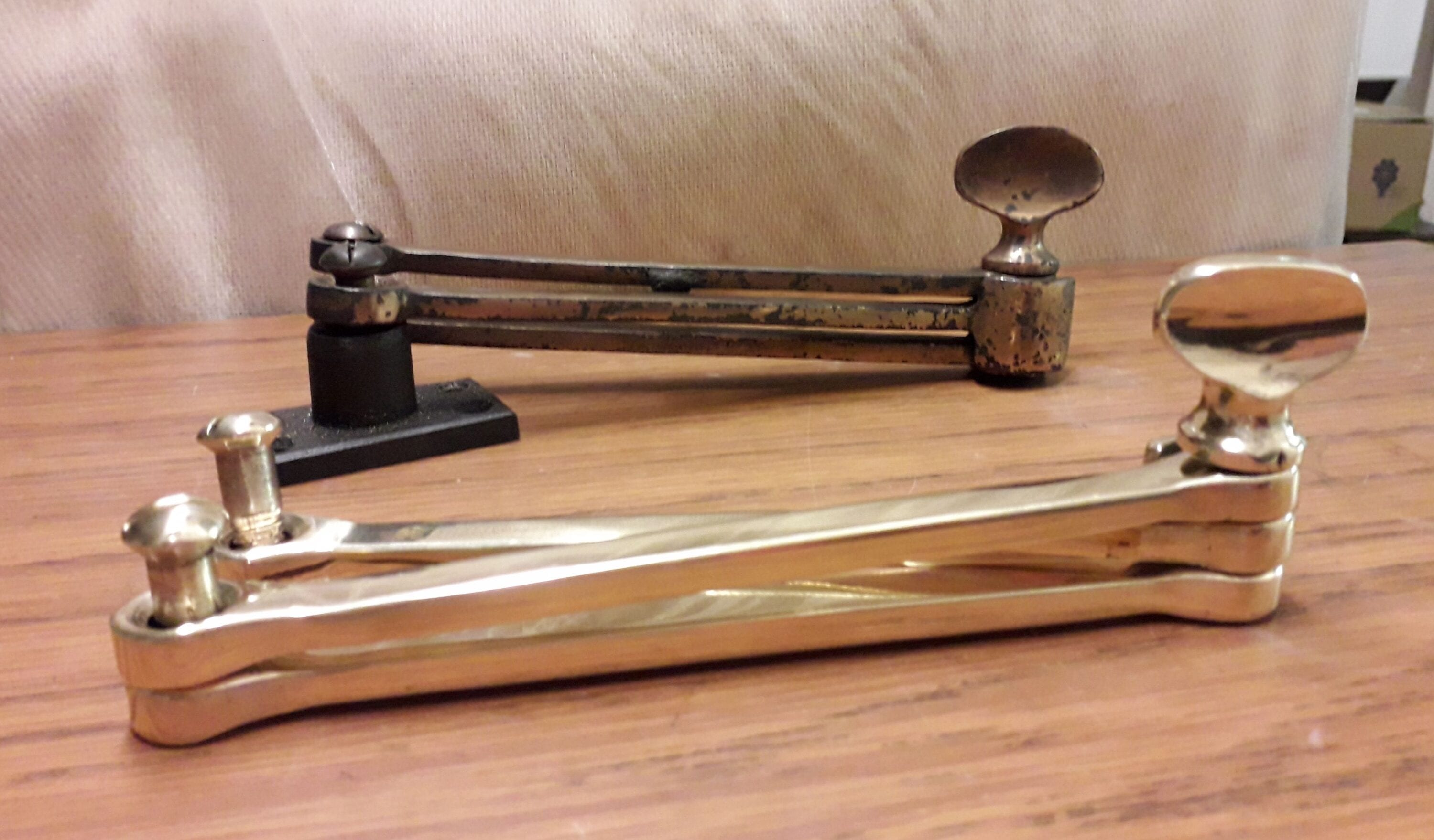 Brass Window Stay for major historic building, London 1