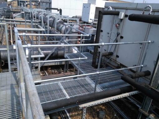 Walkways, Platforms and Cat Ladders, Homerton Hospital, London E9