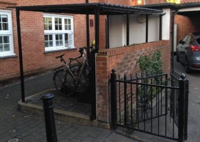 Bancrofts bike shed 1