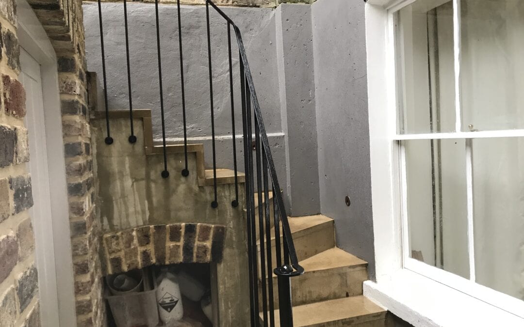 New Staircase Handrail, Islington, London N1