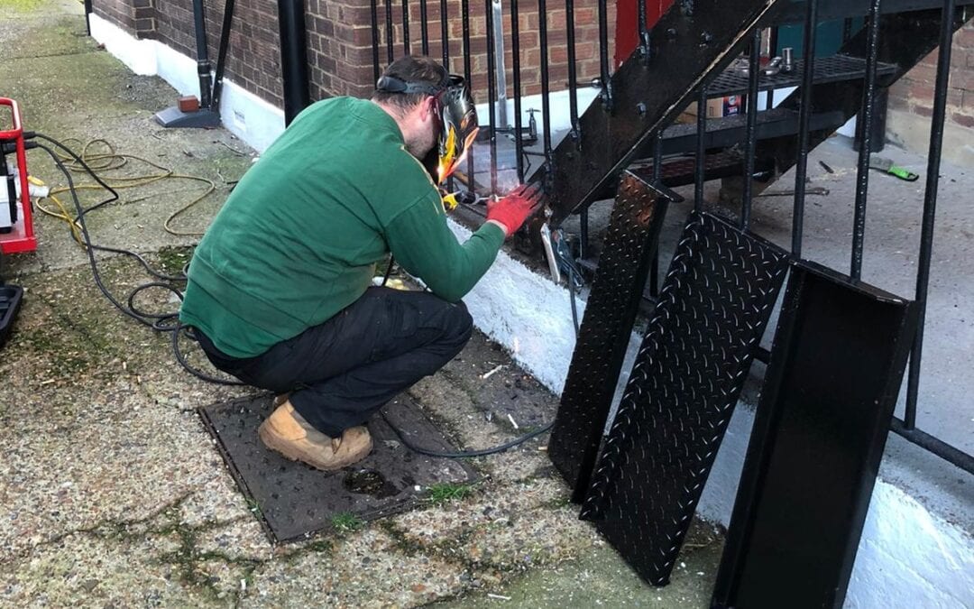 REPLACEMENT OF STAIR TREADS, LEYTONSTONE, LONDON E11