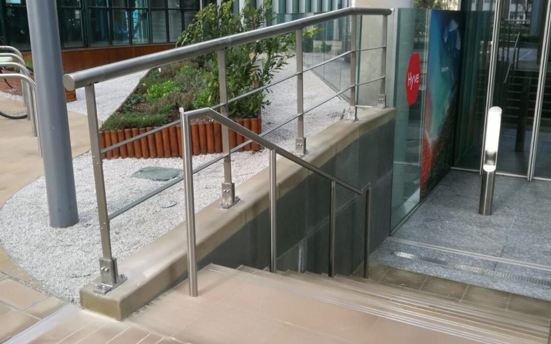 New Stainless Steel Railings, Paddington, London W2