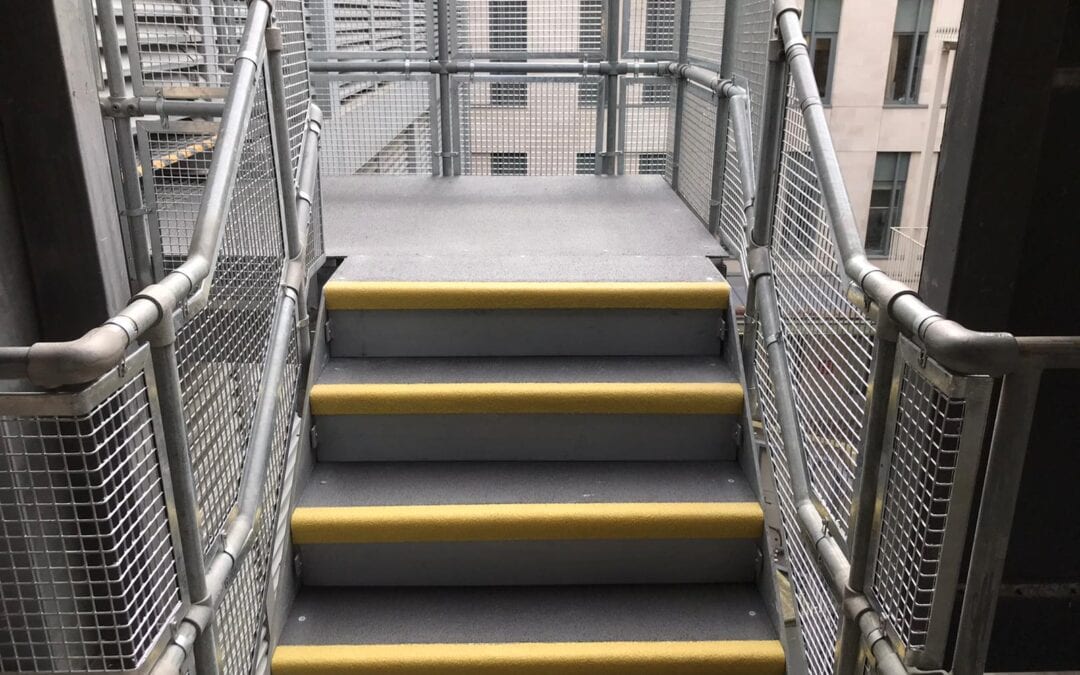 New Infill Panels For Handrails, The Royal London Hospital, London E1