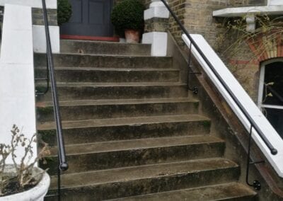 New Entrance Handrails, Stoke Newington, London N16