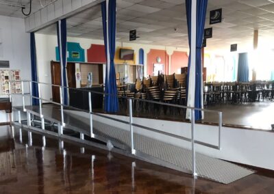 Ramp for the Assembly Hall, Herschel Grammar School, Slough, Berkshire