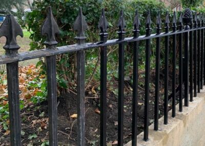 Railing Repairs, Wilmington Square, Islington, London WC1