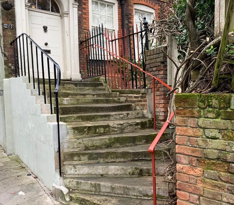 New Entrance Handrails, Hampstead, London NW3