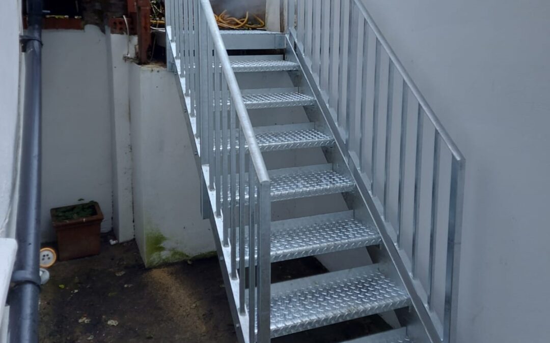 New Galvanised Staircase, London SW2