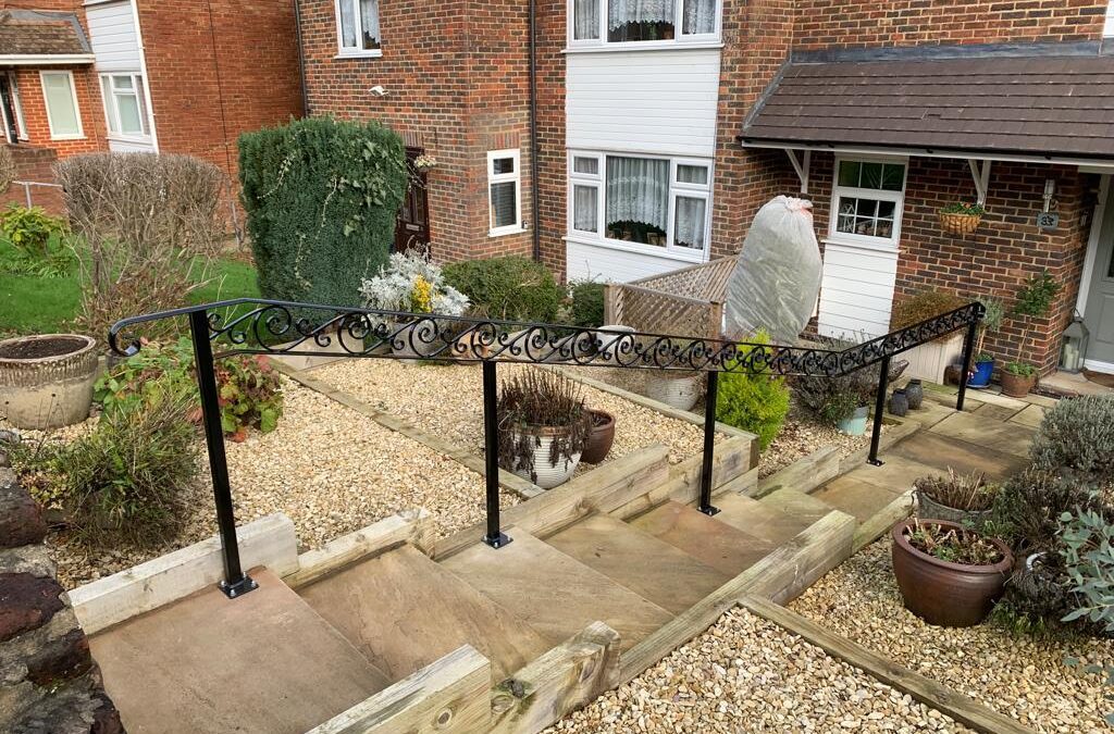 New Entrance Handrail, Epping, Essex