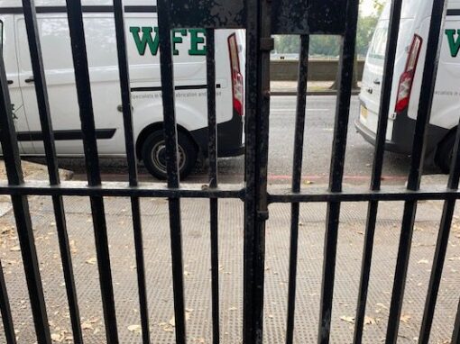Gate Repairs, Chelsea Physic Garden, London SW3