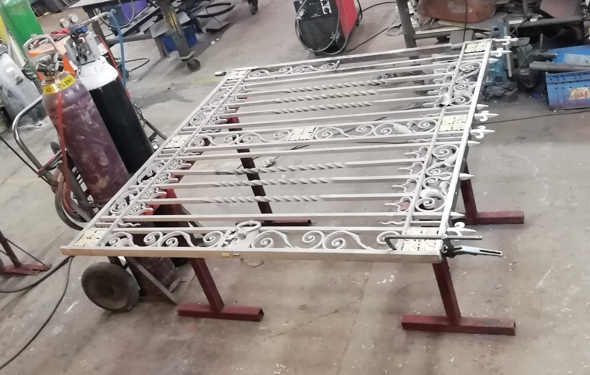 Repair of Damaged Gate and Gate Column, Grade II Listed Property, Hagley, Worcestershire 7