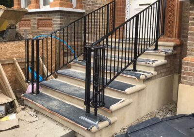 New Entrance Handrails, Woodford, London E18