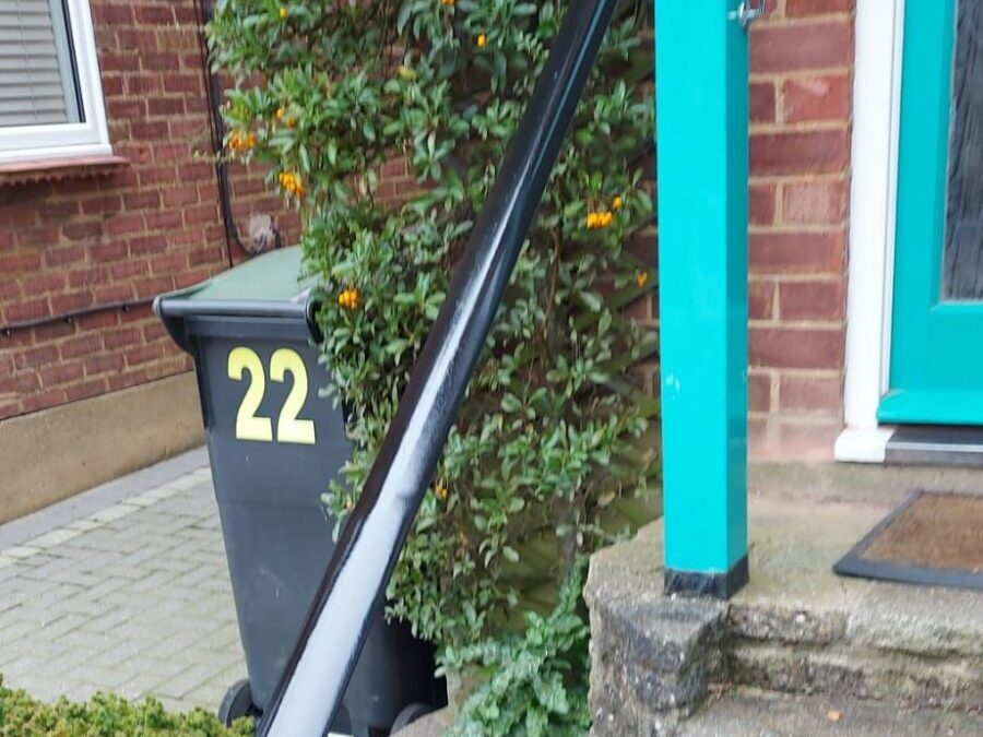 New Entrance Handrail, Buckhurst Hill, Essex