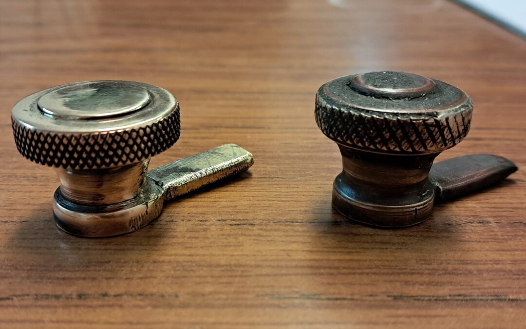 Replica Brass Casement Catch for Famous London Building