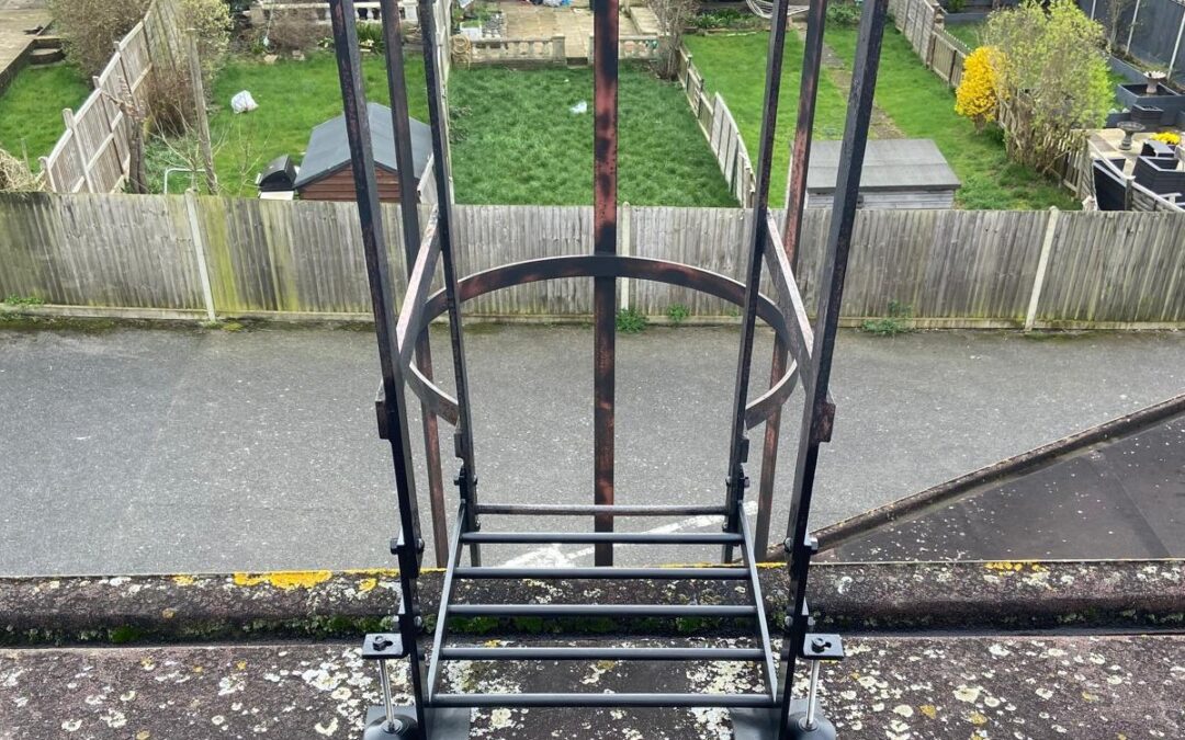 Top Step Landing for Cat Ladder, Catholic Church of The Holy Name, Chelmsford, Essex