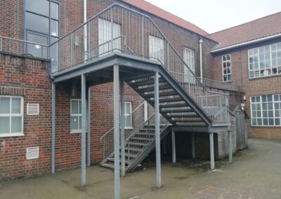 Fire Escape Survey, Yavneh College, Borehamwood, Hertfordshire