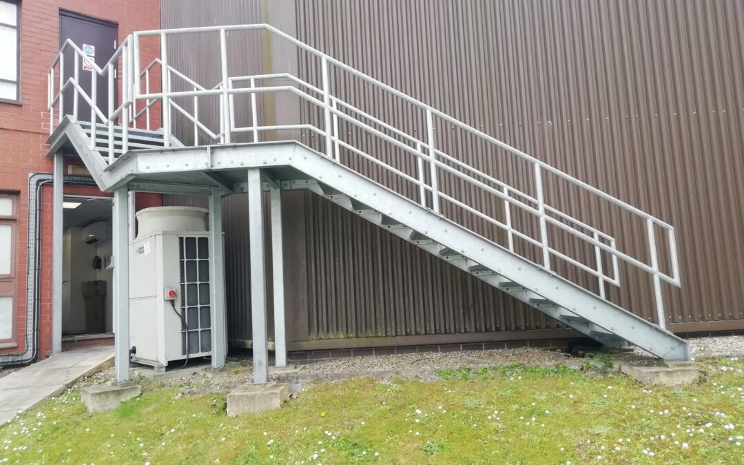 Steel Staircase Inspection, Basingstoke, Hampshire