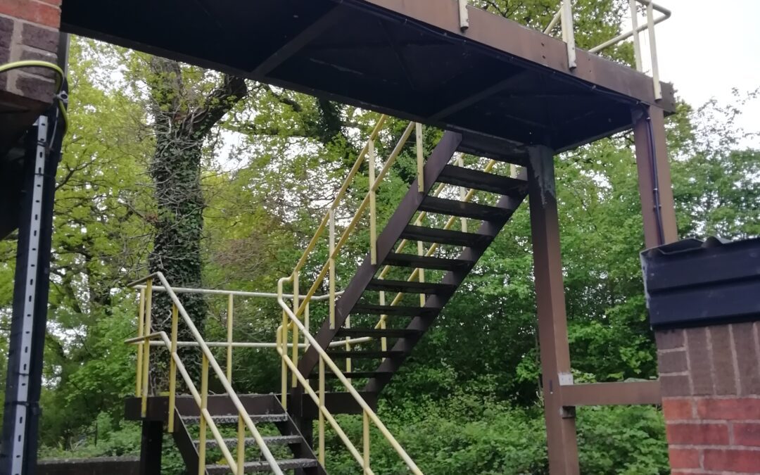Inspection of 2 Fire Escapes, Redhill, Surrey