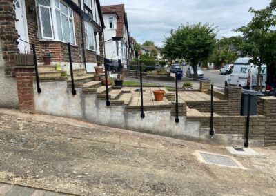 New Entrance Handrail, Mill Hill, London NW7