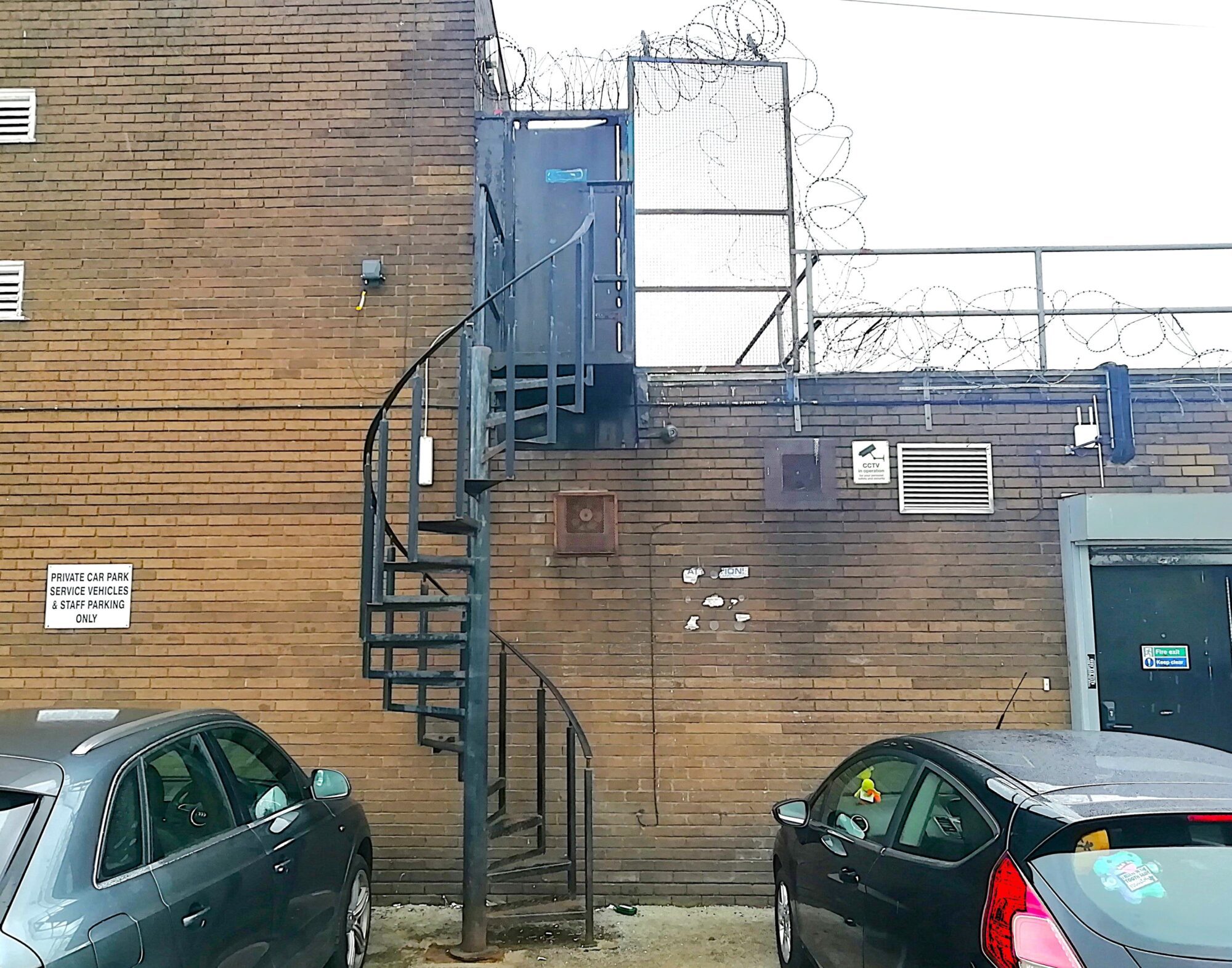 Inspection of Spiral Staircase & Steel Door, Oldham, Lancashire
