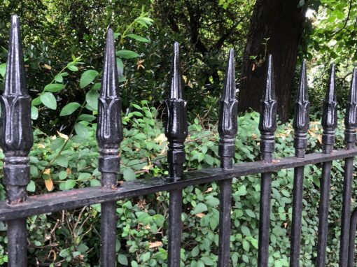 Replacement of 9 Finials, Holland Park, London W11