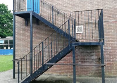 Staircase Inspection, Fitzharrys School, Abingdon Buckinghamshire