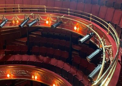 Bravo!!!!! New Brass Handrail, Theatre Royal Stratford East, London E15