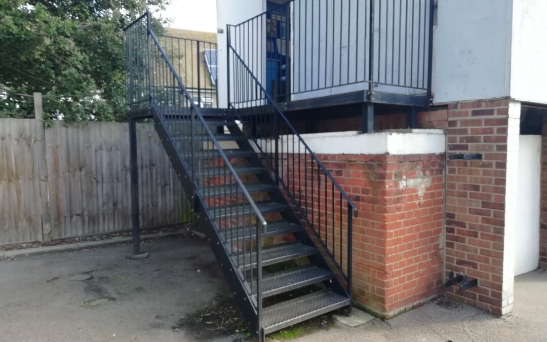 Inspection of Navy Building Staircase, St. Dunstan’s College, Catford, London SE6