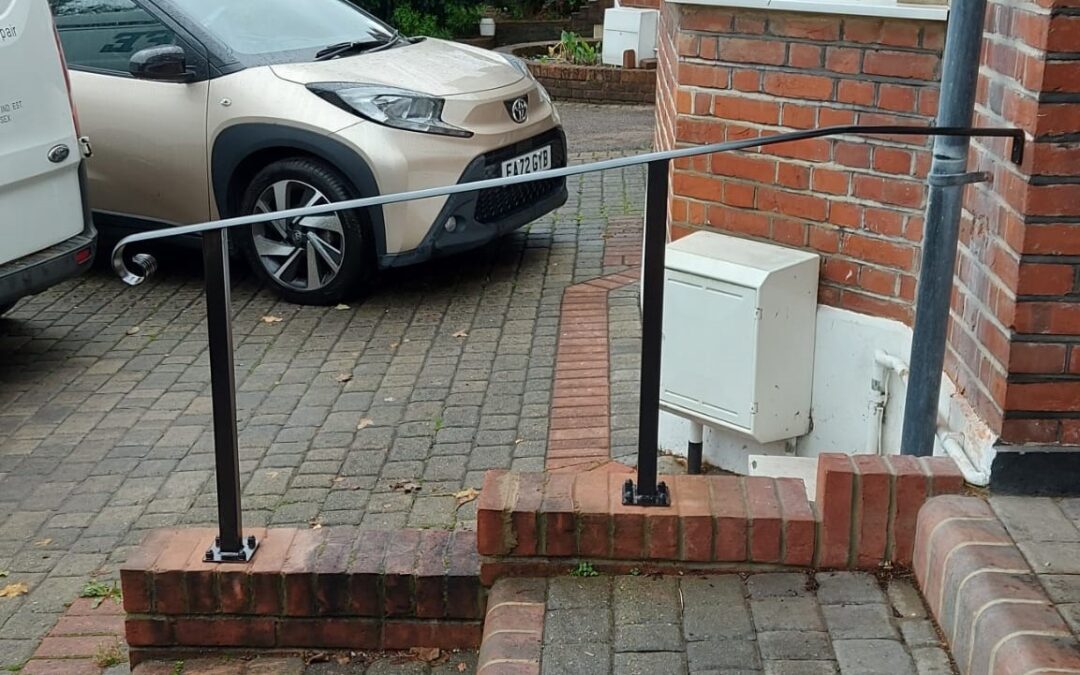 New Entrance Handrail, Woodford Green, Essex