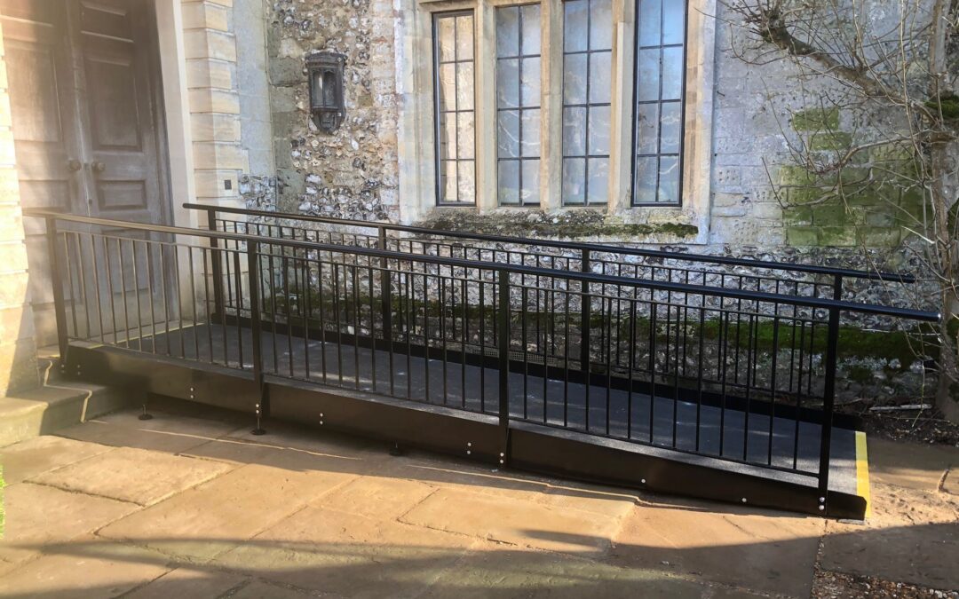 Visitors’ Ramp, Mottisfont Abbey, Romsey, Hampshire