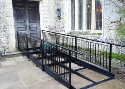 Visitors’ Ramp, Mottisfont Abbey, Romsey, Hampshire 7