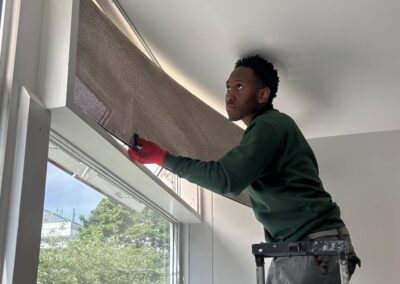 Servicing Window Winding Gear, Lister Hospital, Stevenage, Herts 4