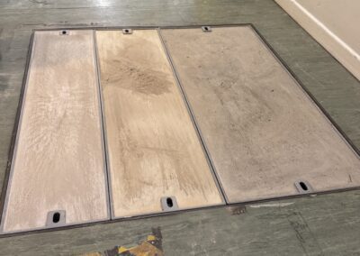 Replacement of Damaged Floor Duct Covers, Dane Street Health Centre, Stevenage, Herts
