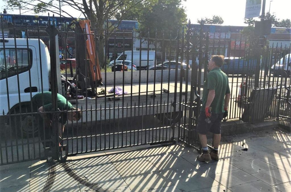 Removal & Reinstatement of Brockwell Park Gates, Herne Hill, London SE24