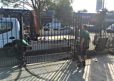 Removal & Reinstatement of Brockwell Park Gates, Herne Hill, London SE24