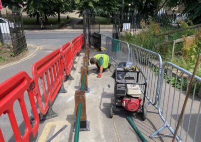 Replacement of Barriers, Brockwell Park Lido Entrance, London SE24 2