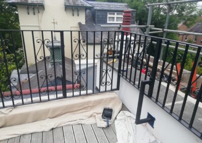 Roof Balcony Balustrade, Highgate, London 3
