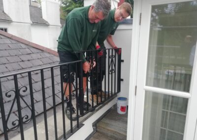 Roof Balcony Balustrade, Highgate, London 2