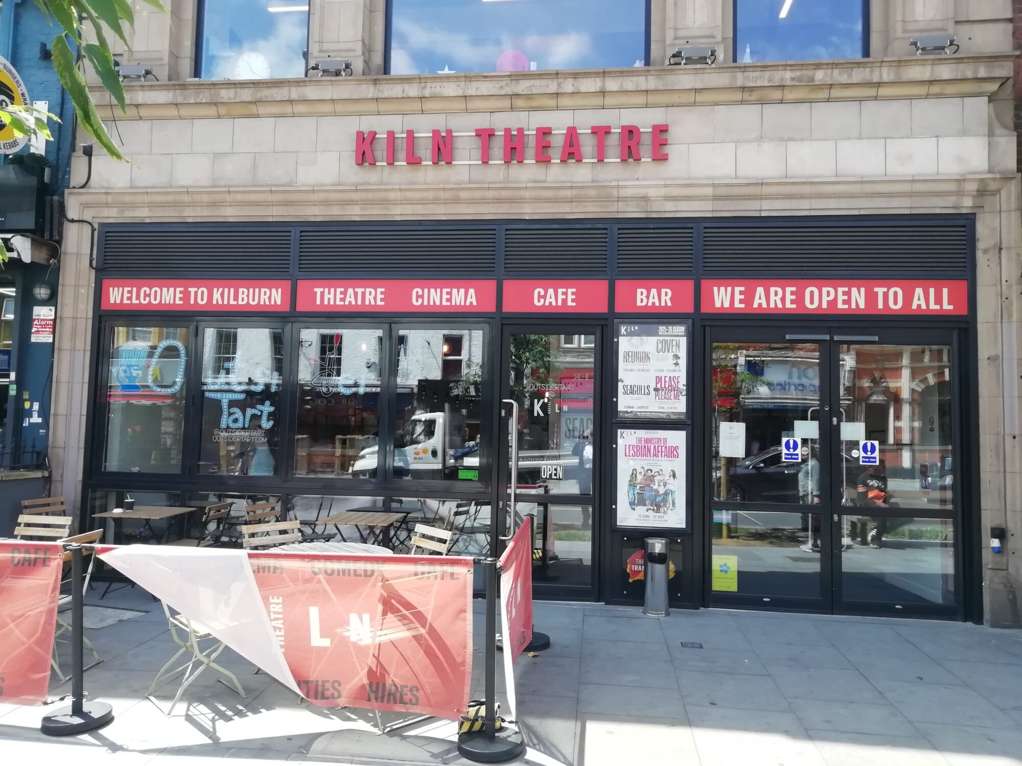 Inspection of 3 Staircases – 2 External and 1 Internal – Kiln Theatre, Kilburn, London NW6 2