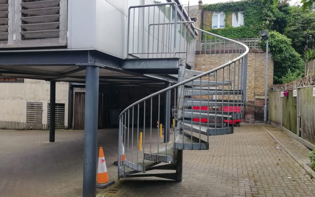 Inspection of 3 Staircases – 2 External and 1 Internal – Kiln Theatre, Kilburn, London NW6