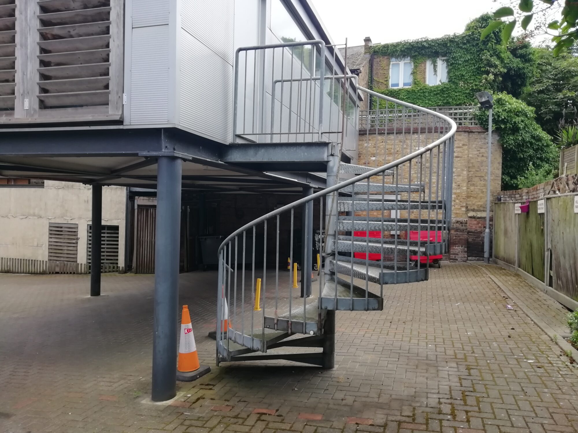 Inspection of 3 Staircases – 2 External and 1 Internal – Kiln Theatre, Kilburn, London NW6