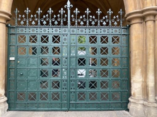 Hallelujah! Gate Restoration, Westminster Abbey, London SW1
