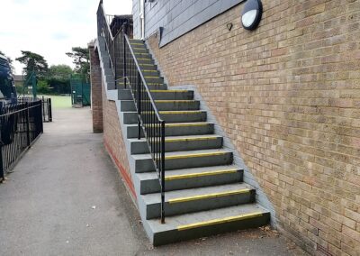 Inspection of 3 Metal and 1 Concrete Staircase, Lochinver House School, Potters Bar, Hertfordshire