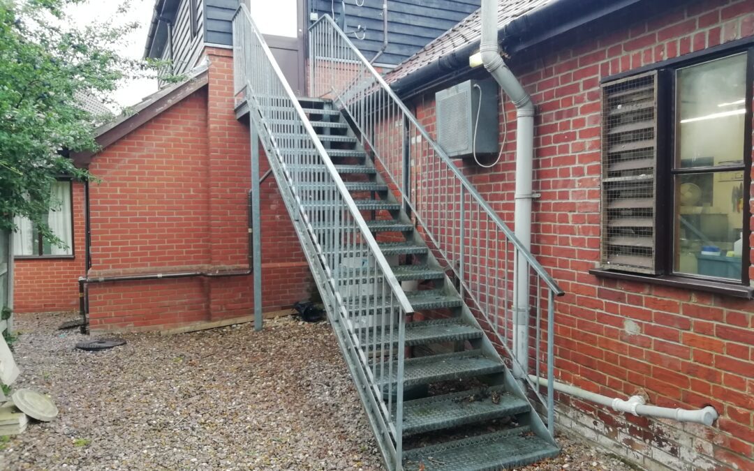 Staircase Inspection, Chilton Court Care Home, Stowmarket, Suffolk