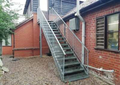 Staircase Inspection, Chilton Court Care Home, Stowmarket, Suffolk