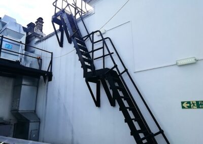 Inspection of Companion Ladder & Cat Ladder, Grade II Listed, The Polish Hearth Club, Kensington, London SW7