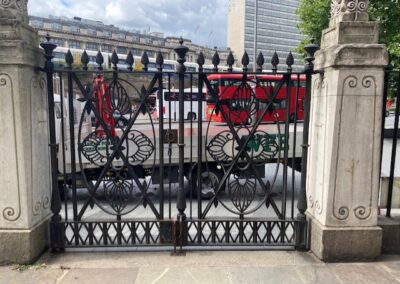 Gate Repairs, Grade II Listed St. John’s Waterloo