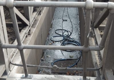 Re-securing Barrier, Wembley, Middlesex