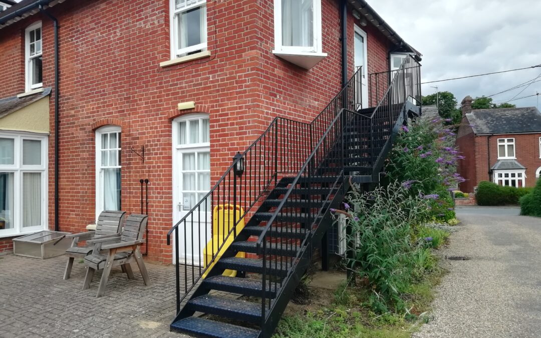 Staircase Inspection, Woodfield Court Care Home, Stowmarket, Suffolk